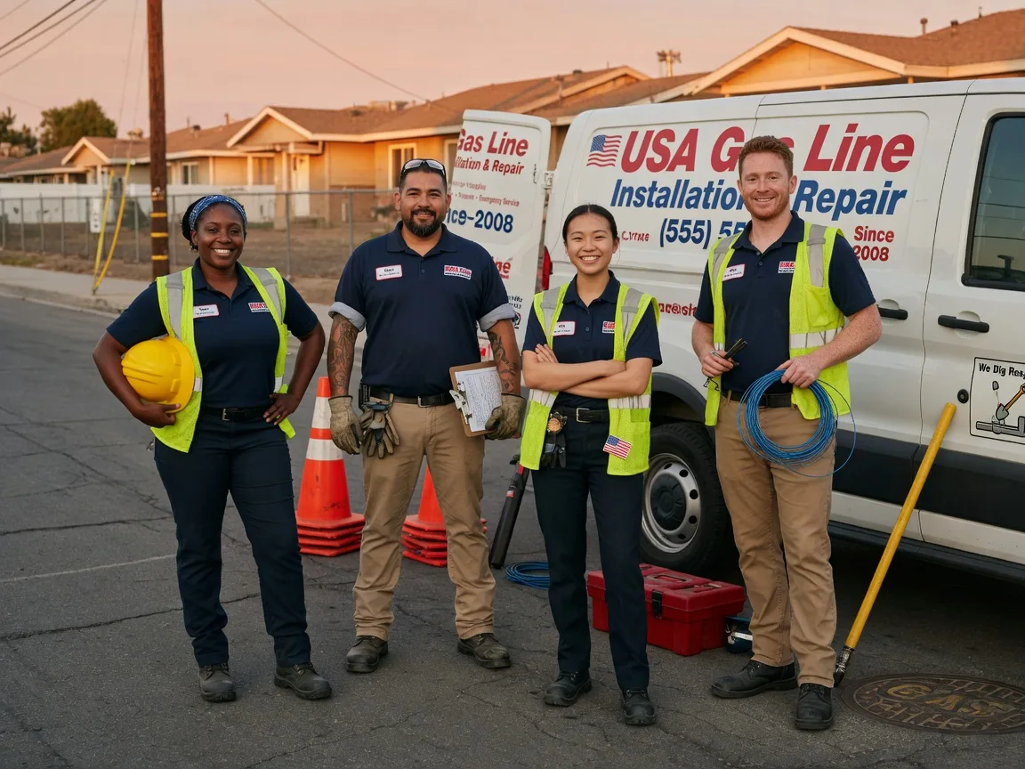 Gas Line Installation company in Mantee, MS